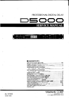 Yamaha D-5000 - Service Manual 